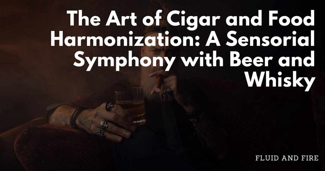 The Art of Cigar and Food Harmonization: A Sensorial Symphony with Beer and Whisky