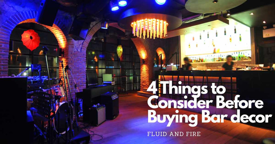 4 Things to Consider Before Buying Bar decor