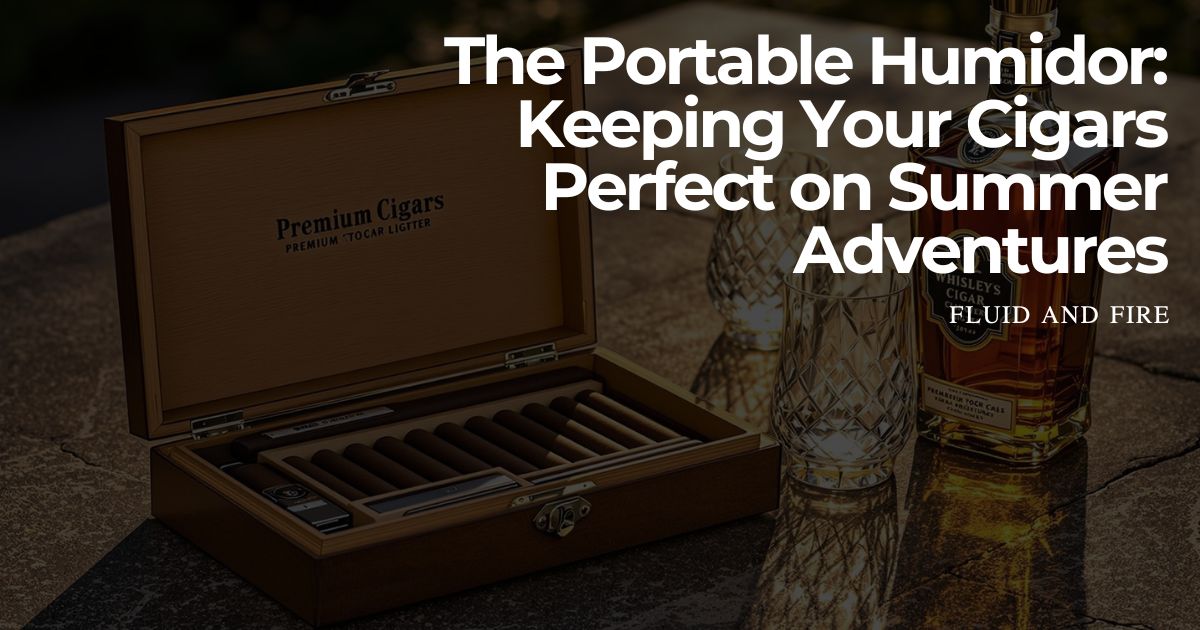 The Portable Humidor: Keeping Your Cigars Perfect on Summer Adventures ...