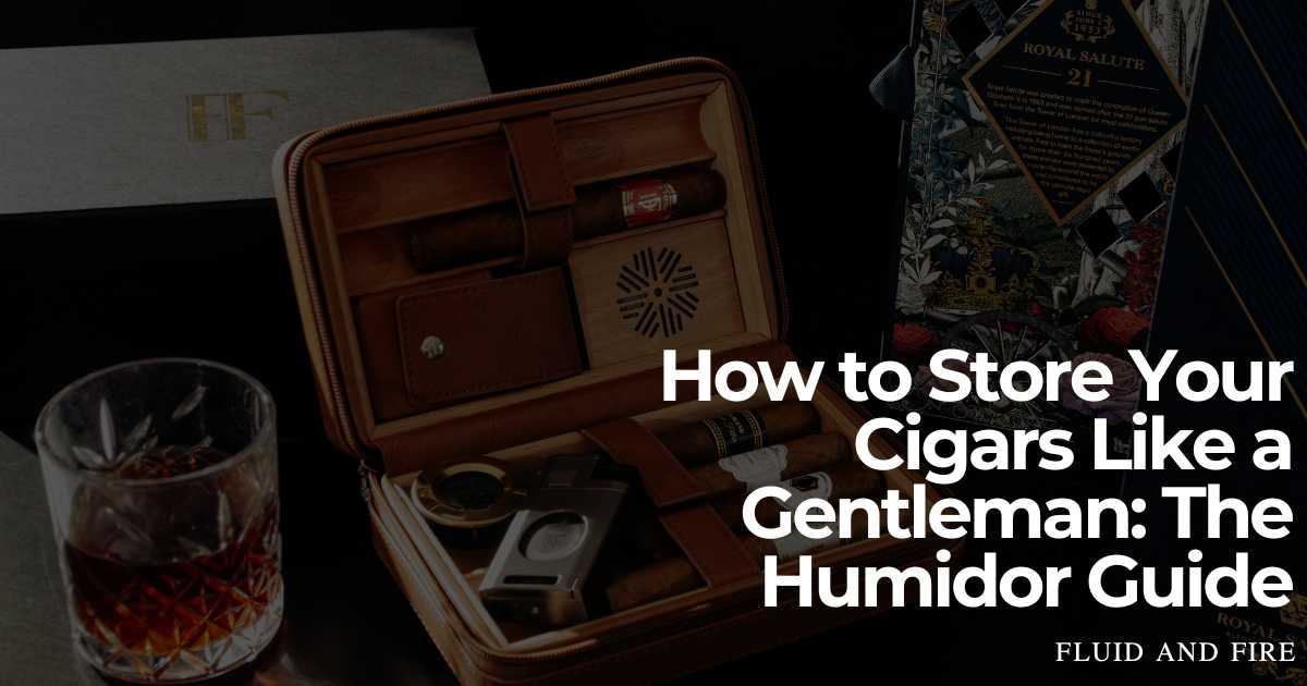 How to Store Cigars Like a Gentleman: Humidor Guide & Best Cigar ...