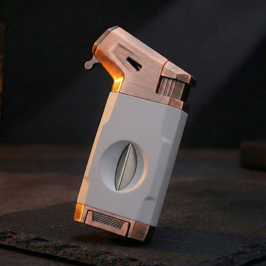 The Maverick: 2-in-1 V-Cutter & Torch Lighter - Fluid And Fire