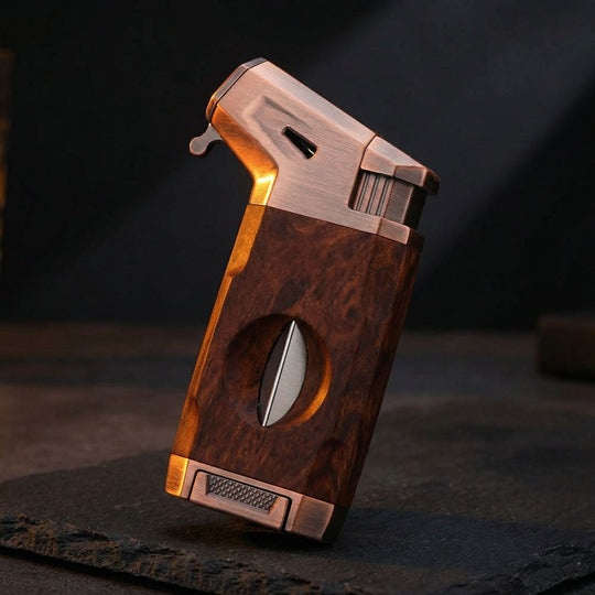 The Maverick: 2-in-1 V-Cutter & Torch Lighter - Fluid And Fire