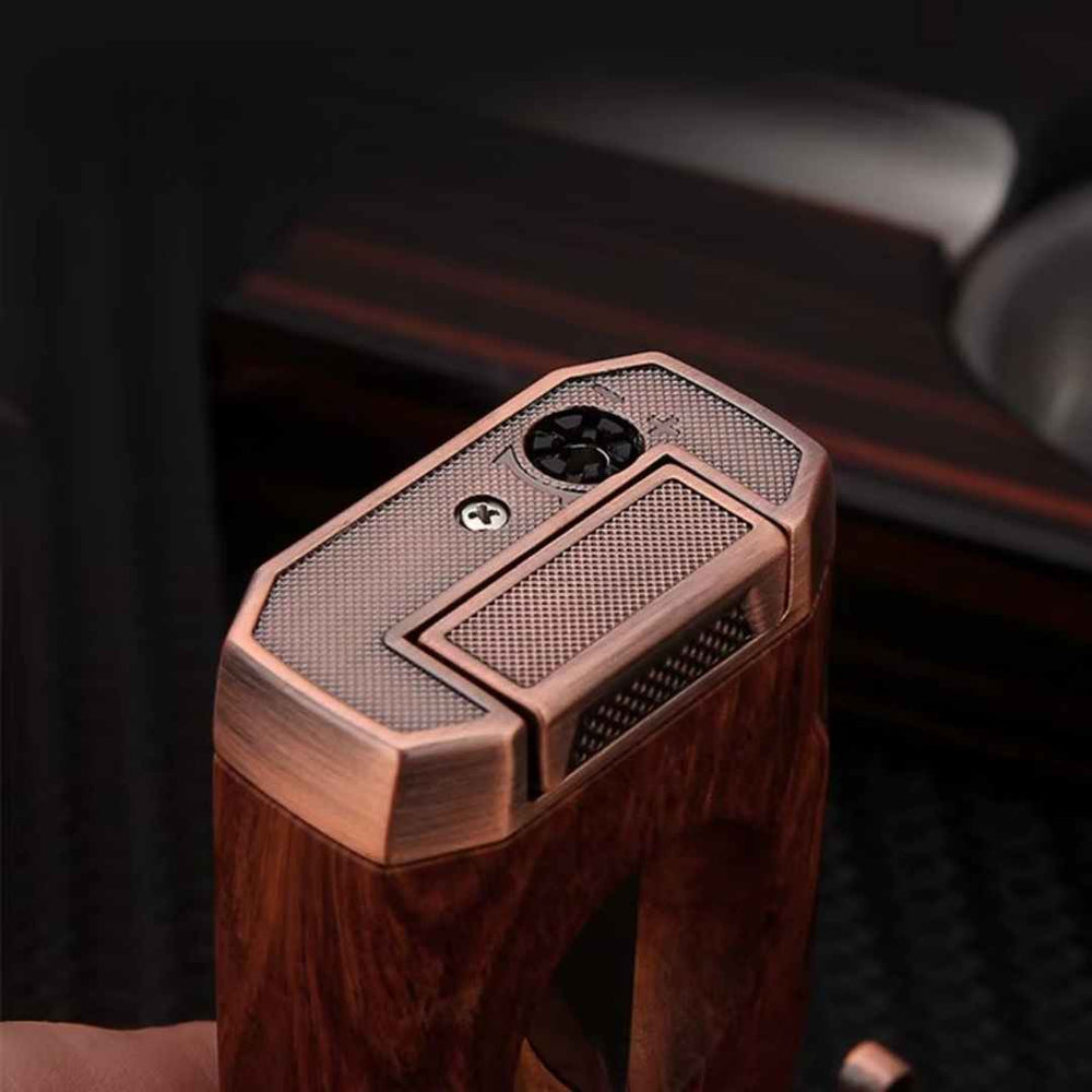 The Maverick: 2-in-1 V-Cutter & Torch Lighter - Fluid And Fire