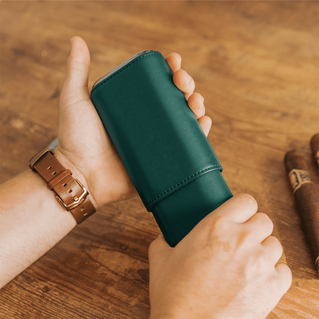 The Premium 3 Cigar Travel Case