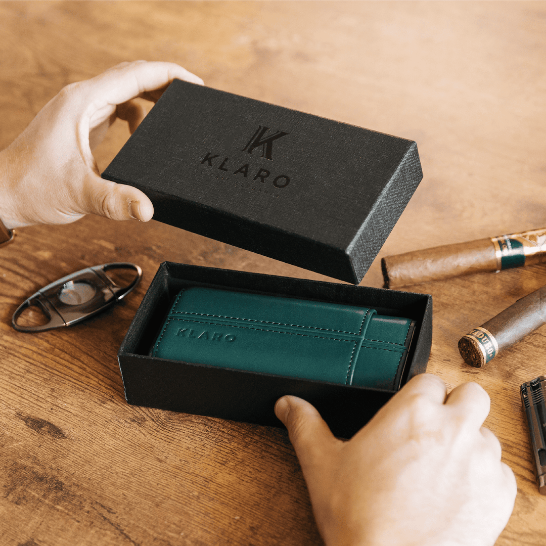The Premium 3 Cigar Travel Case