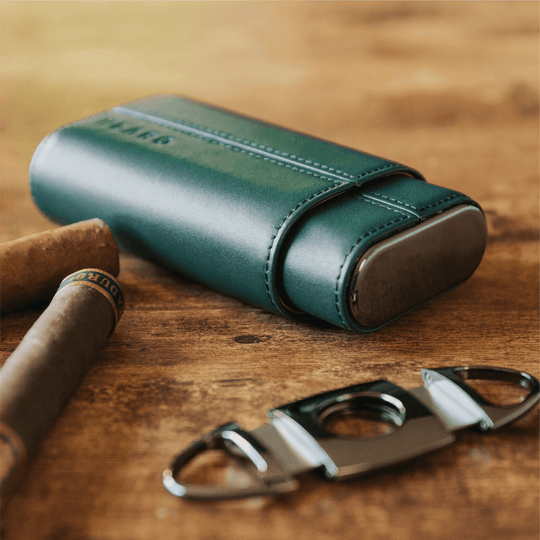 The Premium 3 Cigar Travel Case