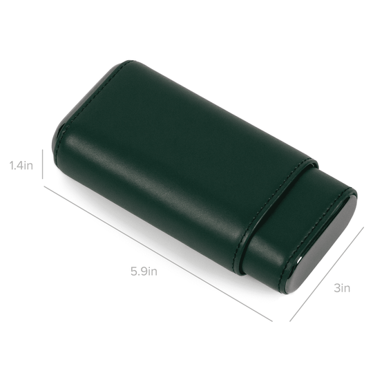 The Premium 3 Cigar Travel Case
