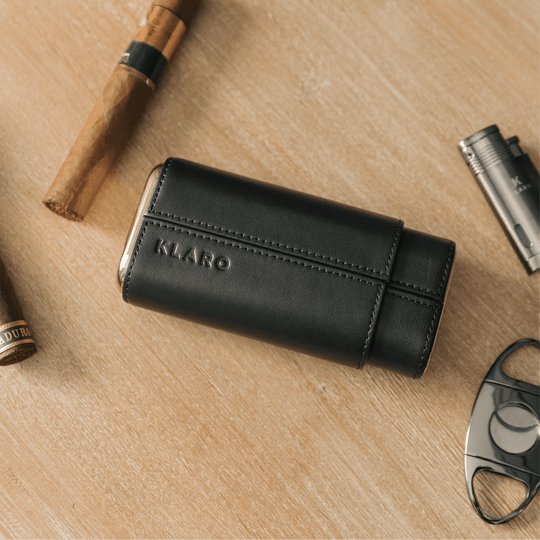 The Premium 3 Cigar Travel Case