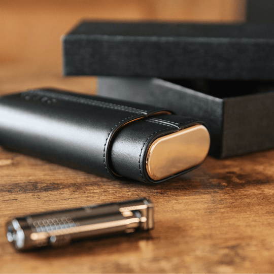 The Premium 3 Cigar Travel Case