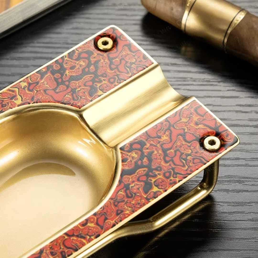 The Damascus Bloom Cigar Accessory Set (3-Piece)