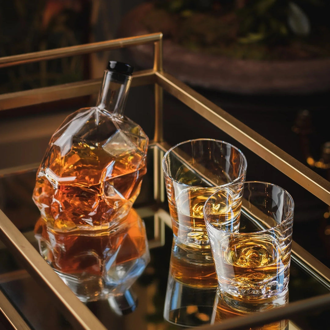 Memento Mori Whiskey Bottle - Fluid And Fire