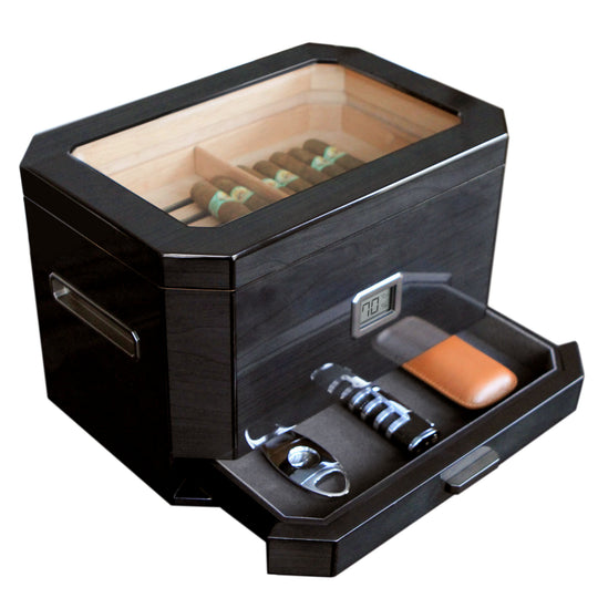 The Octodor Glass Top Humidor