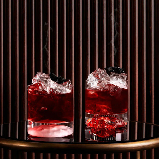 Club Set of 4 Whisky Glasses - Fluid And Fire
