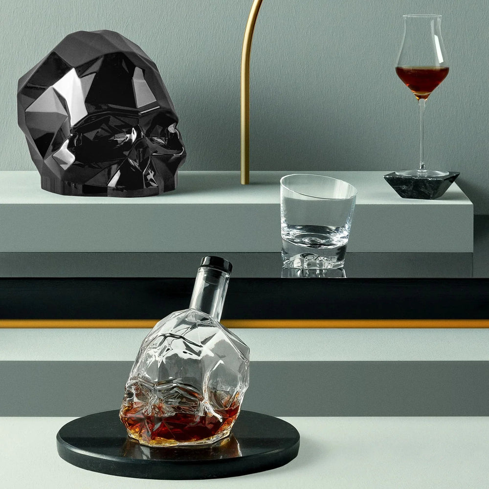 Memento Mori Whiskey Bottle - Fluid And Fire