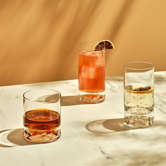Club Set of 4 Whisky Glasses - Fluid And Fire