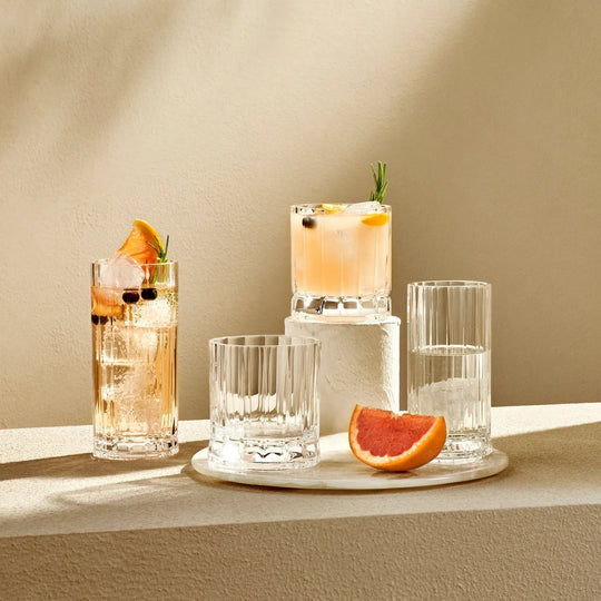 Wayne Set of 4 DOF Whisky Glasses - Fluid And Fire