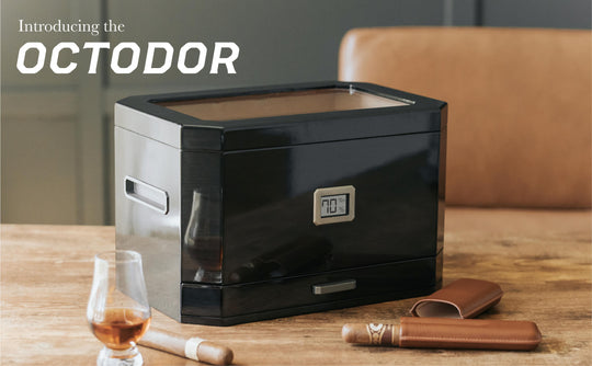 The Octodor Glass Top Humidor