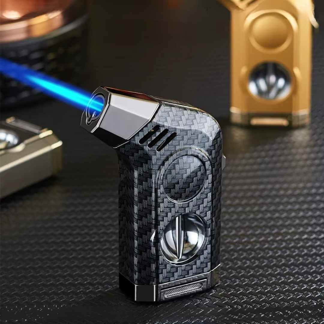The Pathfinder: 3-in-1 Cigar Lighter - Fluid And Fire