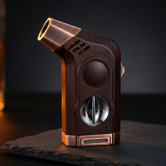 The Pathfinder: 3-in-1 Cigar Lighter - Fluid And Fire