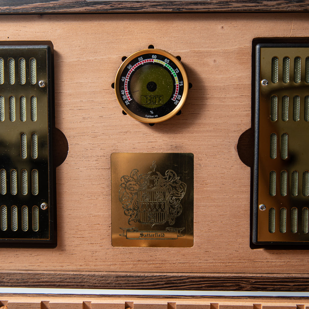 The Wenge with Spanish Cedar Lining - 80 Capacity