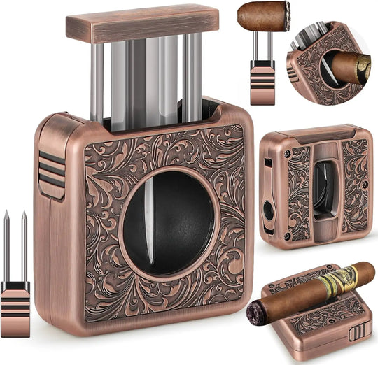 Regalia 4-in-1 Precision Cutter – V-Cut, Punch, Holder & Twin Nubber