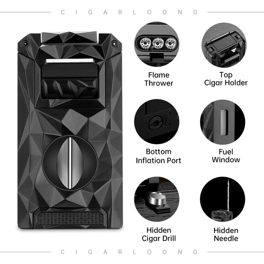 Apex Five – Multifunctional Lighter with Integrated Tools