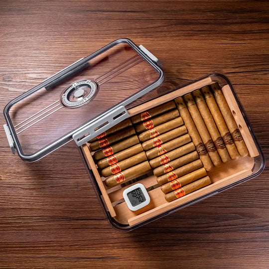 The Curator Clearview Humidor Collection