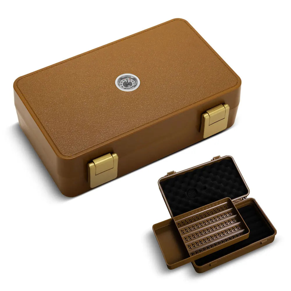 The Sentinel Portable Travel Humidor (10-Cigar Capacity)