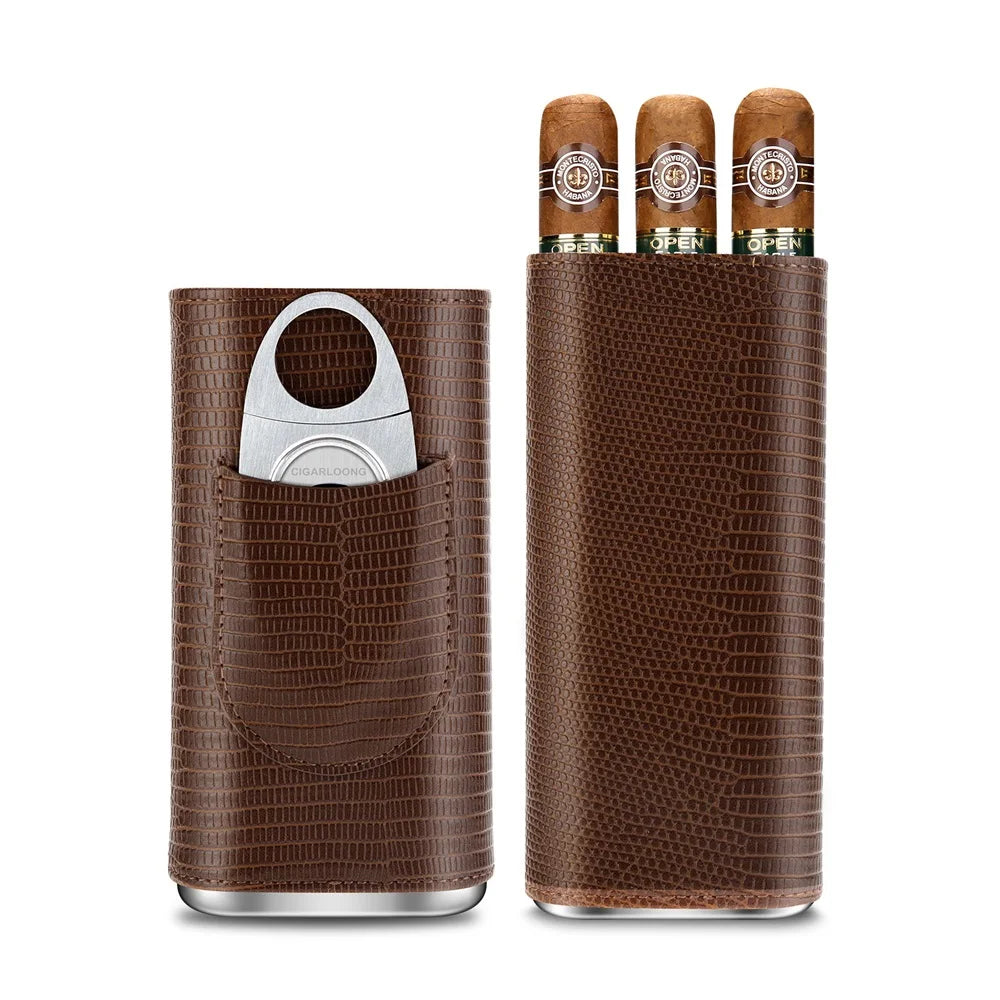 The Companion 3-Cigar Travel Case
