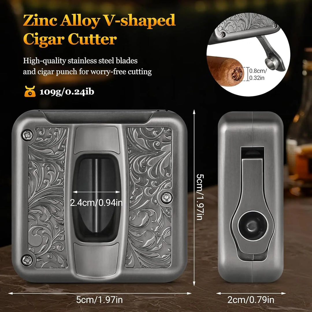 Regalia 4-in-1 Precision Cutter – V-Cut, Punch, Holder & Twin Nubber