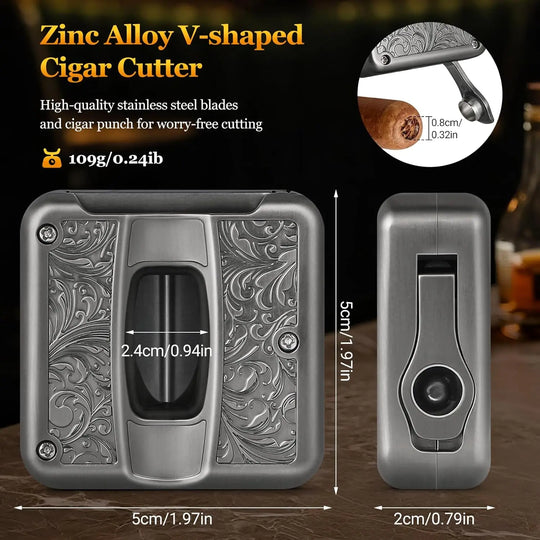 Regalia 4-in-1 Precision Cutter – V-Cut, Punch, Holder & Twin Nubber