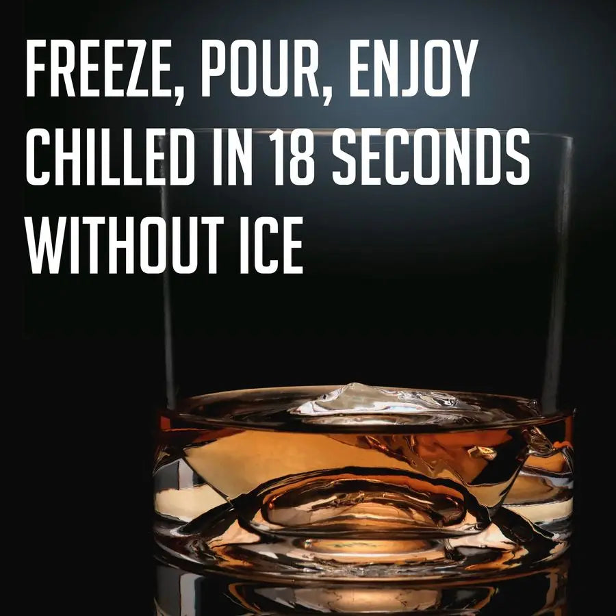 The Peaks Mountain Replica Crystal Whiskey Glass Set — Where Elevation Meets Ritual