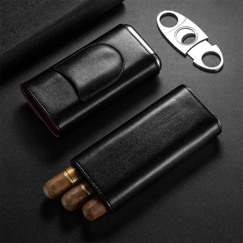 The Companion 3-Cigar Travel Case