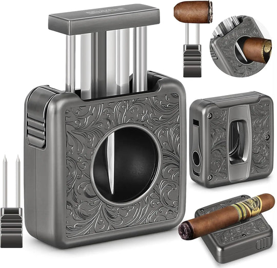 Regalia 4-in-1 Precision Cutter – V-Cut, Punch, Holder & Twin Nubber