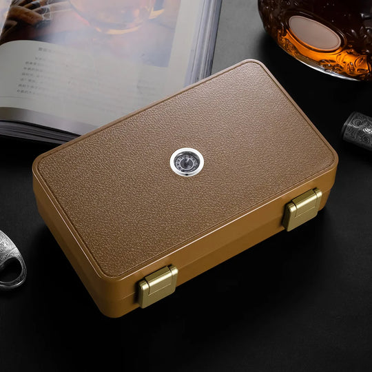 The Sentinel Portable Travel Humidor (10-Cigar Capacity)