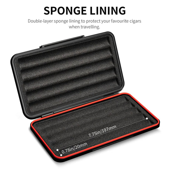 Aeris 5 – Portable Aluminum Travel Case (Waterproof & Lightweight)