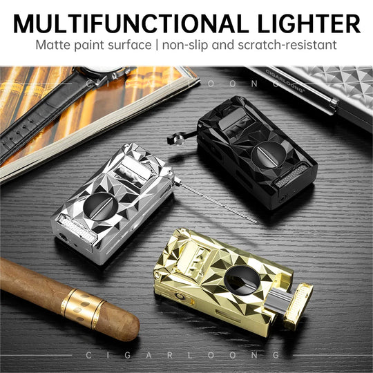 Apex Five – Multifunctional Lighter with Integrated Tools