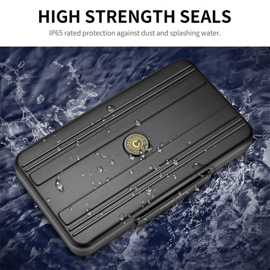 Aeris 5 – Portable Aluminum Travel Case (Waterproof & Lightweight)