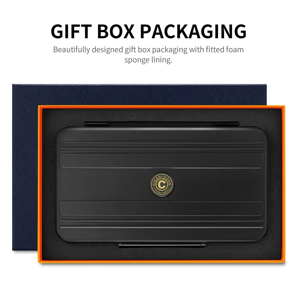 Aeris 5 – Portable Aluminum Travel Case (Waterproof & Lightweight)