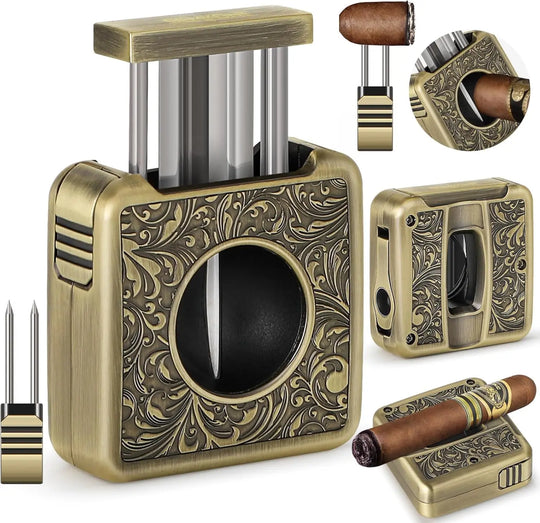 Regalia 4-in-1 Precision Cutter – V-Cut, Punch, Holder & Twin Nubber