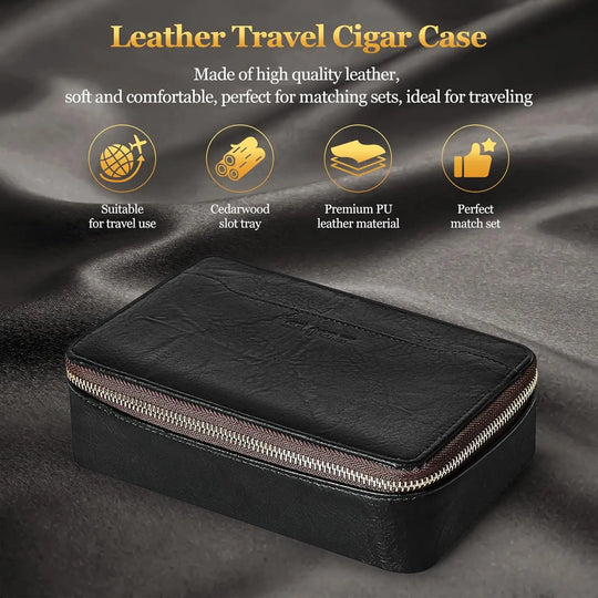 The Alchemist Travel Humidor Kit (5-Cigar Capacity)