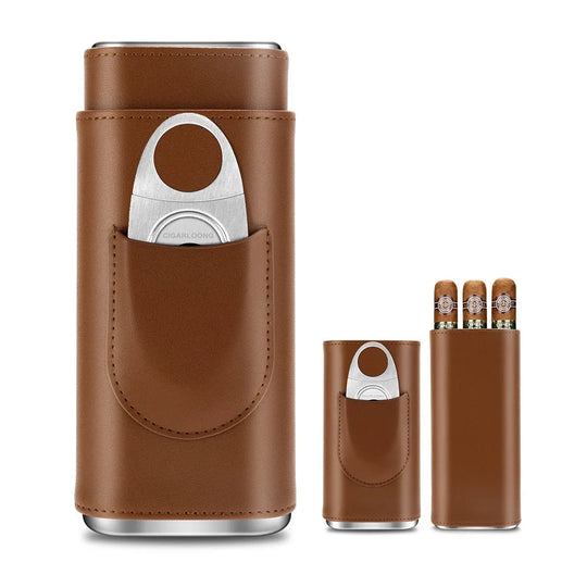 The Companion 3-Cigar Travel Case