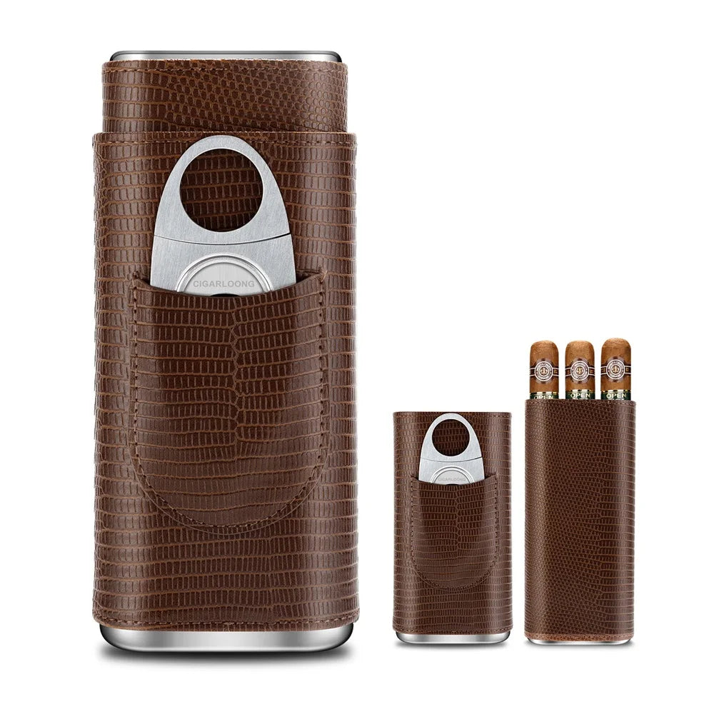 The Companion 3-Cigar Travel Case