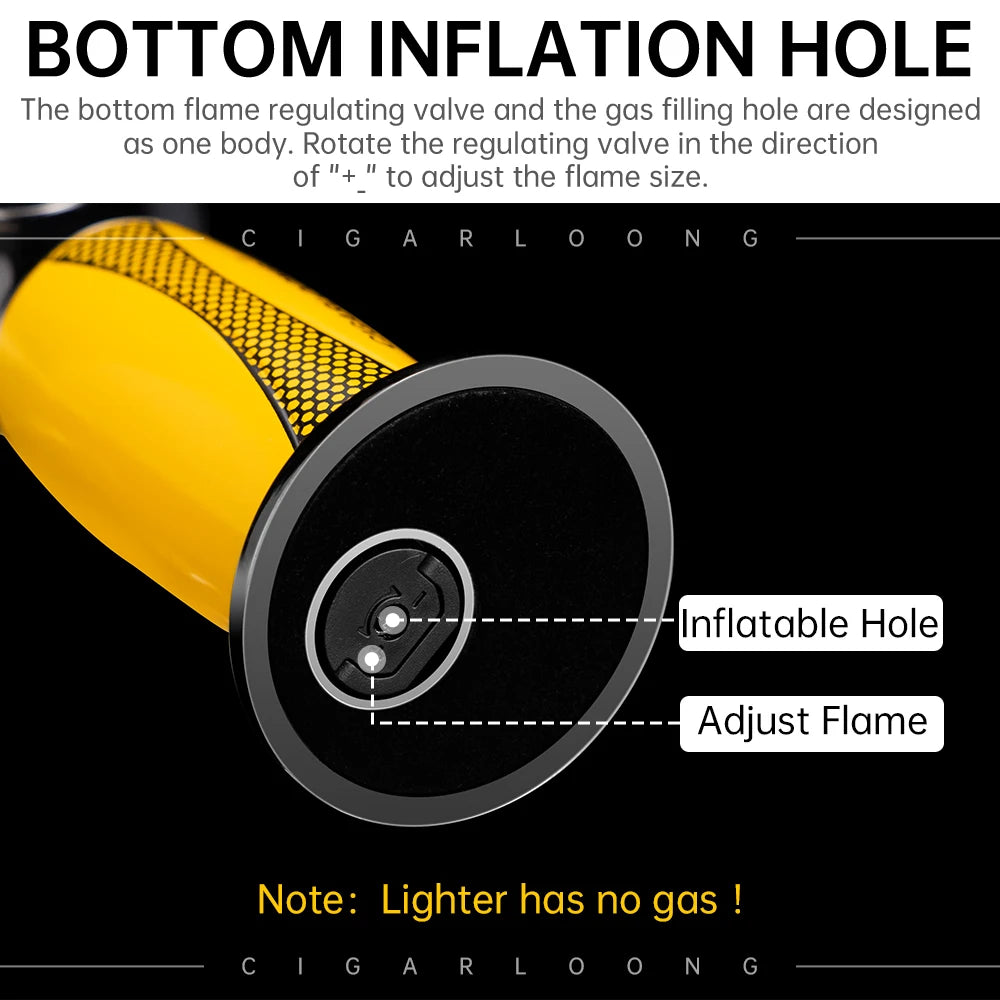 Aetheris Torch – Dual-Protected Windproof Lighter with Direct Punch