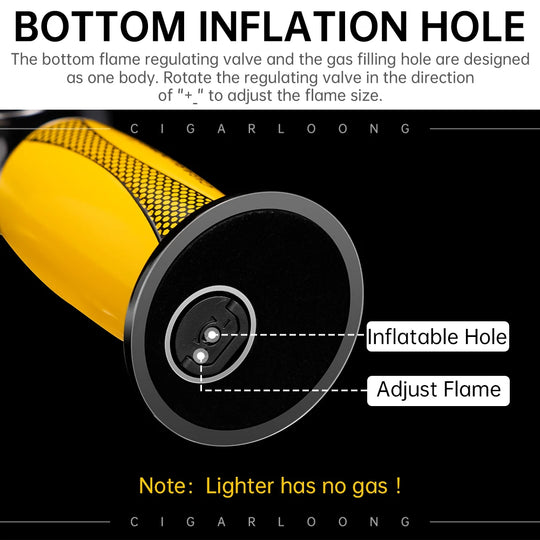 Aetheris Torch – Dual-Protected Windproof Lighter with Direct Punch