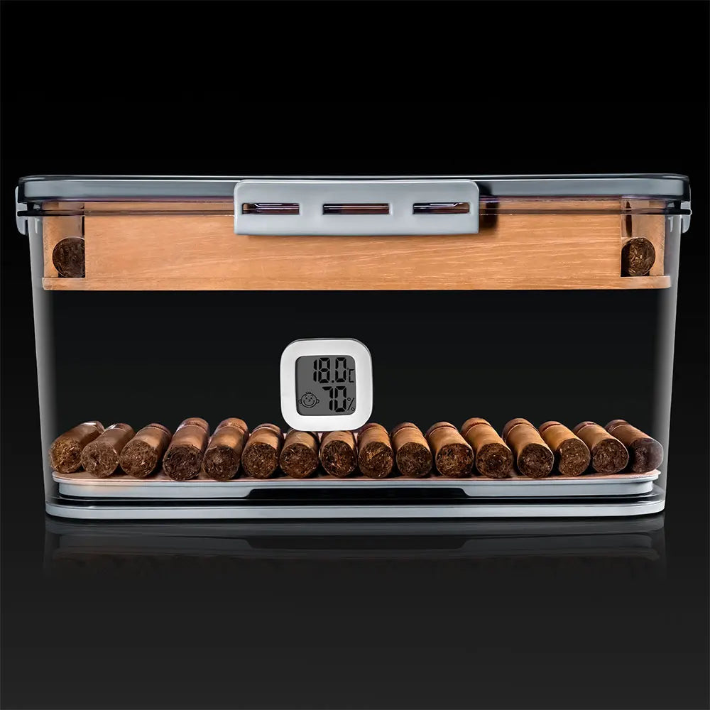 The Curator Clearview Humidor Collection