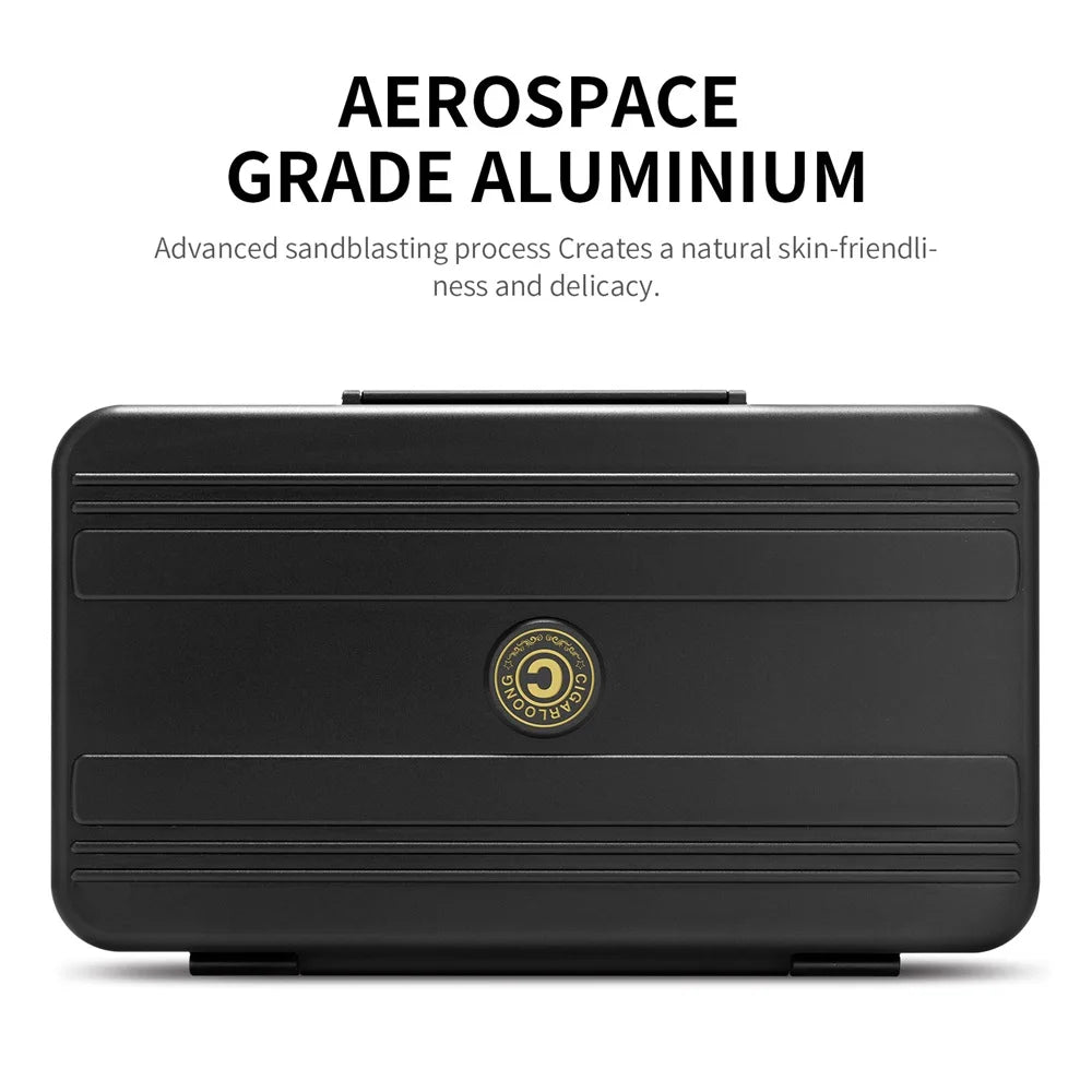 Aeris 5 – Portable Aluminum Travel Case (Waterproof & Lightweight)