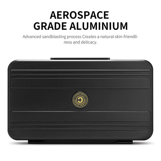 Aeris 5 – Portable Aluminum Travel Case (Waterproof & Lightweight)