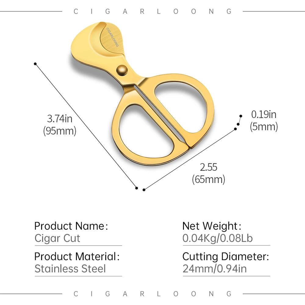 Solinar Precision Shears — Krupp Stainless, Double-Edge