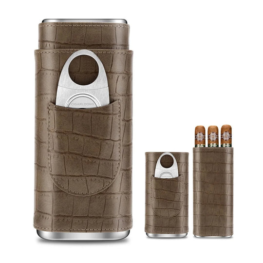 The Companion 3-Cigar Travel Case